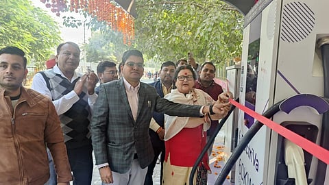 Charge all electric automobiles with ease at the new EV charging station in Kanpur