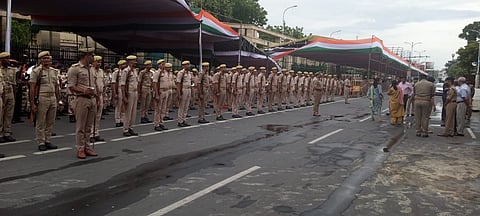 In pics | Preparations for Lucknow Republic Day parade on now; See glimpses of dress rehearsal