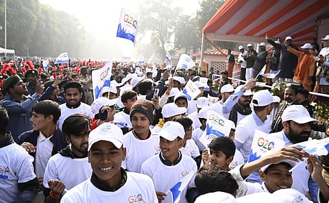 'Run for G20 Walkathon' held in all glory in 4 cities including Lucknow; more programmes to follow