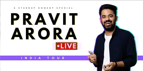 Catch Pravit Arora with his hilarious "wit" in Kanpur this Feb 18