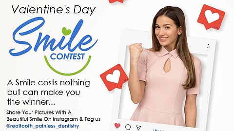 Contest Alert! Smile wider this Valentine's Season with Realtooth in Lucknow and win exciting prizes