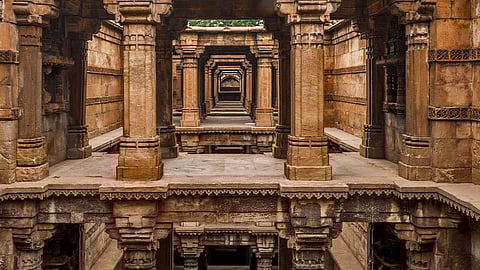 Ahmedabad's Dada Harir Stepwell stands as a beautiful confluence of Islamic & Hindu cultures