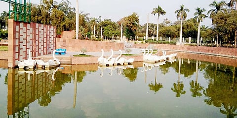 The Japanese Garden in Kanpur will surely woo you with its East Asian architecture