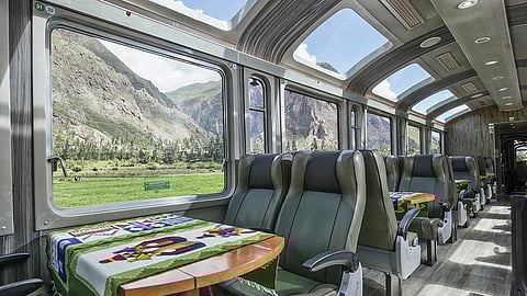 Zip through panoramic coastal views aboard India's first train with two vistadome coaches!