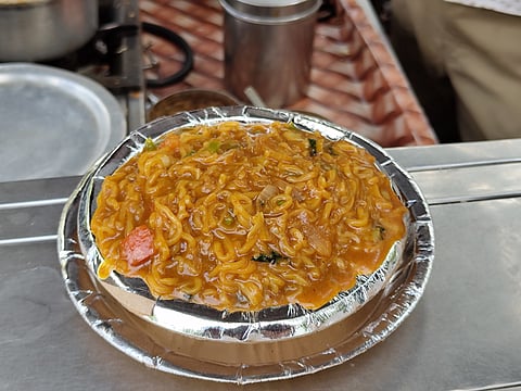 Maggi Mania at Jay Ambe: Satisfy your cravings for hot and spicy Maggi in Ahmedabad