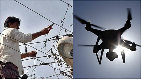 Drones to curb power theft in Lucknow; High-temperature hampers power distribution in UP