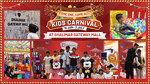 Head to Shalimar Gateway Mall Kids Carnival & put an end to boring summer vacations!