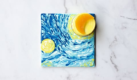 Van Gogh Dessert at Nava