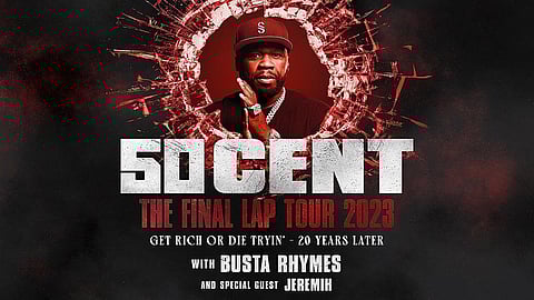 50 Cent to rock Mumbai on November 25 as part of his Final Lap Tour 2023