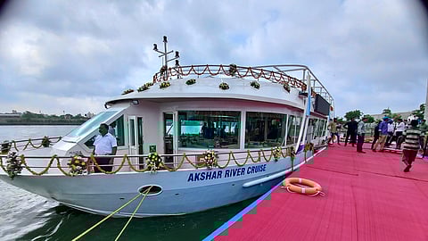 Know all about Ahmedabad's new Akshar River Cruise at Sabarmati Riverfront here
