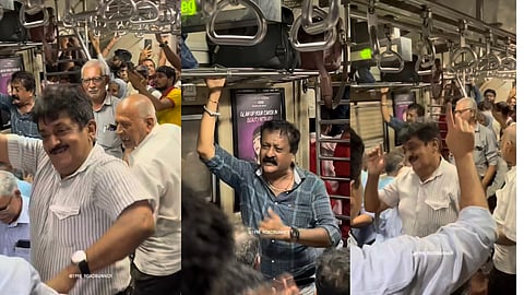 Totally passing the vibe-check, Mumbai Local passengers dance to 'Kaanta Laga’