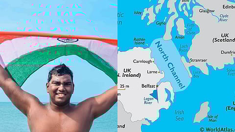 Navi Mumbai boy Anshuman Jhingran becomes world's youngest person to cross North Channel