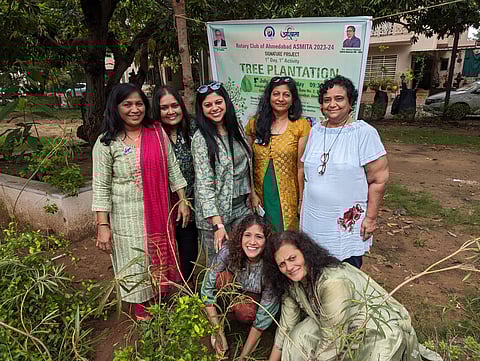 Knocksense Shorts | Rotary Club of Ahmedabad Asmita plants over a hundred trees for a greener future