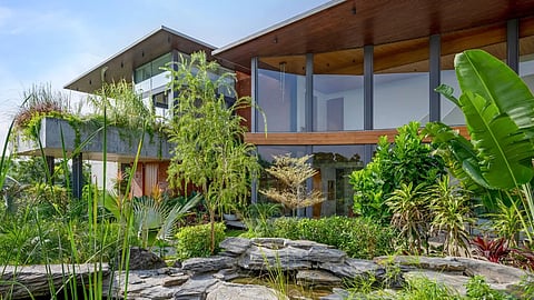 Houses of Ahmedabad: This expansive bungalow is a synthesis of unique architecture and green living