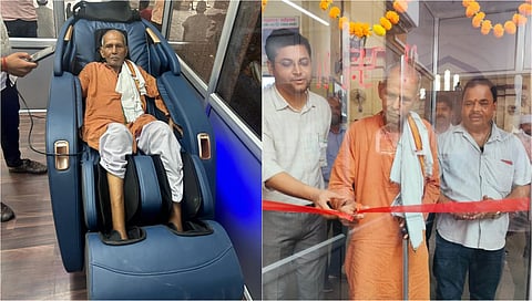 Lucknow's Charbagh Railway Station gets massage chair kiosk for convenience of passengers