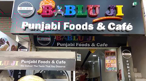 Head to Babluji Punjabi Foods & Cafe in Vijay Nagar for authentic Dilli style Chole Kulche