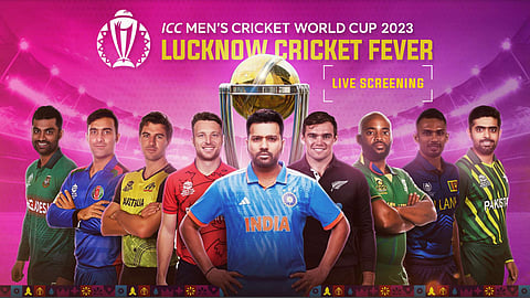 Stumps, sixes & cheers! Witness the action live with Lucknow Cricket Fever's World Cup screenings