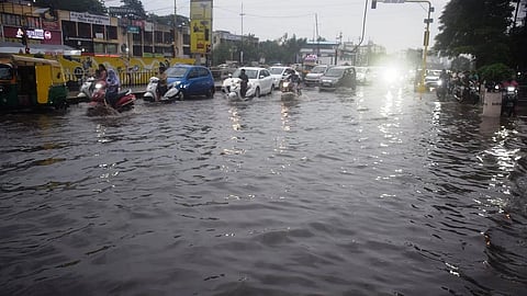 Knocksense Shorts| Indore under a 'Red Alert' due to persistent heavy rainfall