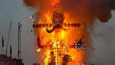 A night of fiery spectacle: Must-visit Ravan Dahan places in Ahmedabad
