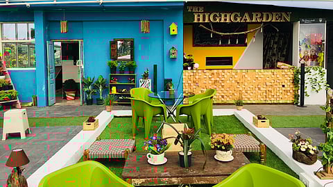 Bookmark The High Garden in Indore for a cozy rooftop cafe experience