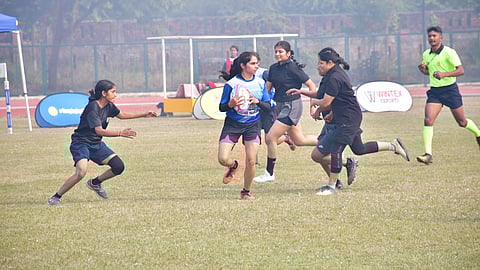 Knocksense Shorts | First leg of Khelo India Women's Rugby League kicks off in Lucknow