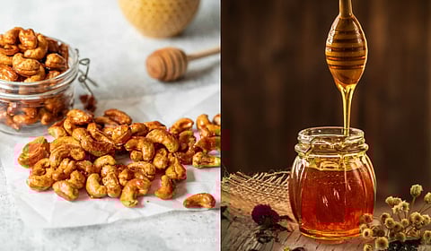 Straight outta Chef Sandhya's kitchen to your snack bowl! How to prepare Crispy Honey Cashews: