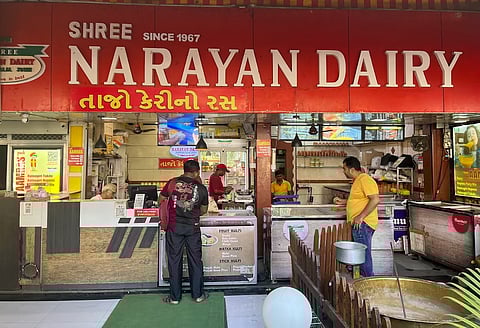 THIS 56-year-old 'dairy' in Vile Parle churns out delish aamras all year long!