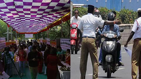 Ahmedabad News Roundup | Sattvik Food Fest kicks off, traffic rules enforced in city & more