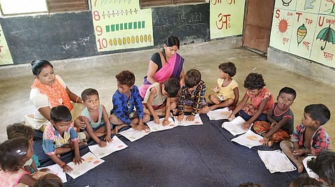 Empowering Early Education: UP Anganwadi Centers to train kids for school and holistic development