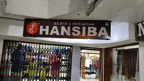 Discover hand-embroidered treasures crafted by women artisans at Hansiba, SEWA's store in Ahmedabad