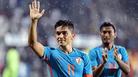India's Sunil Chhetri announces retirement from Int'l Football