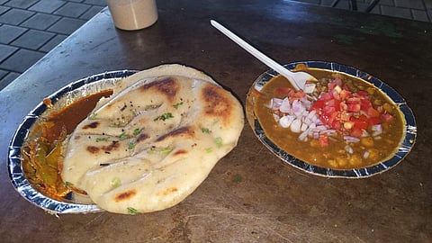 A Delhi-licious find in Ahmedabad! Have you tried Bajrang's Chhole Kulche on CG Road?