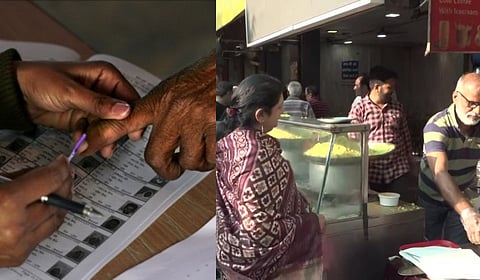 Knocksense Shorts | Early voters treated to ice cream, poha & jalebi at Indore's 56 Dukaan