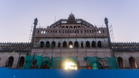 Lucknow News | Update on the restoration progress of the historic Rumi Gate