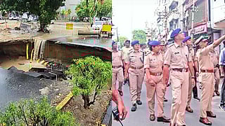 Ahmedabad News| Severe waterlogging and sinkholes, security review for upcoming Rath Yatra & more