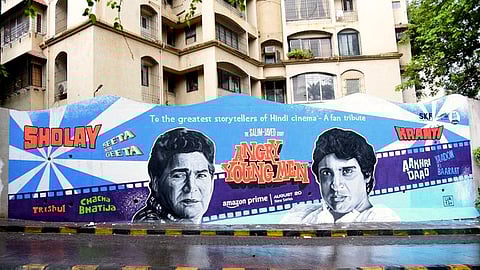 Bandra's new Salim-Javed mural celebrates the duo’s iconic legacy in Bollywood | Watch Video