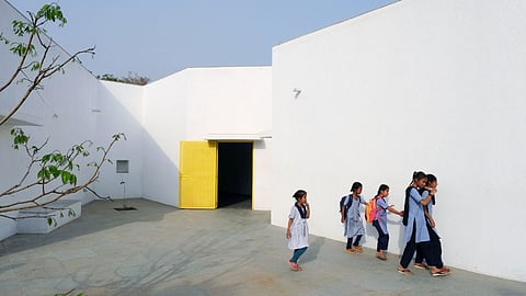 How visually-impaired students at THIS school in Gandhinagar move with the aid of four senses