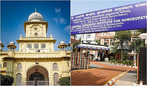 Lucknow News | LU signs MoU with Central Council for research in Homeopathy