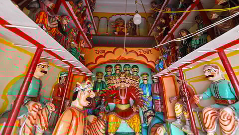 Here's the story of Ravan Darbar inside THIS 130-YO Lucknow temple!