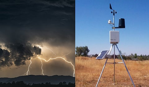 Weather monitoring strengthened in rural UP district with automated systems & rain gauges