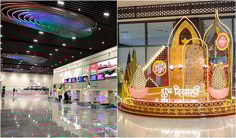 Lucknow News | Chaudhary Charan Singh International Airport lights up for festive season