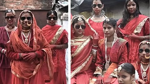 Celebrity designer Sabyasachi reposts heartwarming bridal creations made by Lucknow’s slum kids!