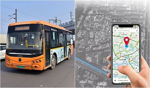 Real-time GPS integrated into UPSRTC buses; now track live location on mobile app & bus stands