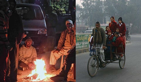 Cold wave grips Lucknow, 'Red Alert' issued | Schools shut for classes 8 and below till Jan 11