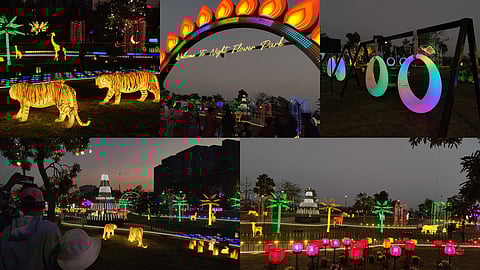 New Glow Garden opens at Ahmedabad Riverfront| Explore it with your Flower Show ticket!