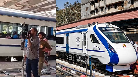 Vande Bharat Express set to make its on-screen debut! Dir Shoojit Sircar shoots at Mumbai Central