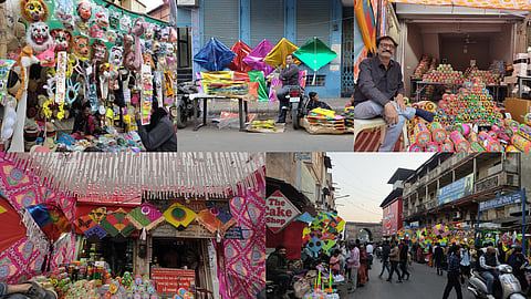 In pics | A stroll through Ahmedabad’s Raipur Darwaza Patang Bazaar for all Uttarayan essentials!