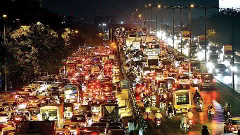 29.26 minutes for 10 km: TomTom Report 2024 highlights Mumbai's rush hour traffic woes!