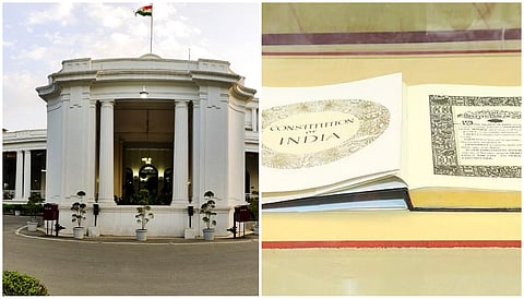 Lucknow News | Indian Constitution’s original copy now open for public viewing at Raj Bhavan