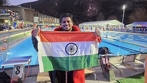 Mumbai’s Prabhat Koli wins India’s FIRST medal at 6th World Ice Swimming Championship in Italy